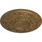 Ekena Millwork Jackson Ceiling Medallion (Fits Canopies up to 13 1/2"), 32 3/4"OD x 2 1/2"P, Rubbed Bronze CM32JARZS - alternate 3